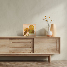 Carica l'immagine nel visualizzatore di Gallery, Mini Kit da Dipingere con i Numeri 20x20cm con cornice Ragazza con foulard