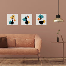 Carica l'immagine nel visualizzatore di Gallery, Mini Kit da Dipingere con i Numeri 20x20cm con cornice Decorazione in vaso 1