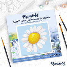 Carica l'immagine nel visualizzatore di Gallery, Mini Kit da Dipingere con i Numeri 20x20cm con cornice Pratolina