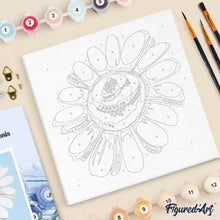 Carica l'immagine nel visualizzatore di Gallery, Mini Kit da Dipingere con i Numeri 20x20cm con cornice Pratolina