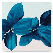 Carica l'immagine nel visualizzatore di Gallery, Mini Kit da Dipingere con i Numeri 20x20cm con cornice Foliage