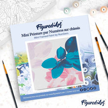 Carica l'immagine nel visualizzatore di Gallery, Mini Kit da Dipingere con i Numeri 20x20cm con cornice Foliage 2
