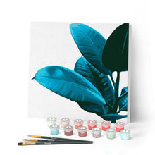 Carica l'immagine nel visualizzatore di Gallery, Mini Kit da Dipingere con i Numeri 20x20cm con cornice Ficus