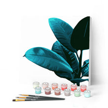 Carica l'immagine nel visualizzatore di Gallery, Mini Kit da Dipingere con i Numeri 20x20cm con cornice Ficus