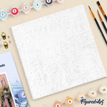 Carica l'immagine nel visualizzatore di Gallery, Mini Kit da Dipingere con i Numeri 20x20cm con cornice Parigi