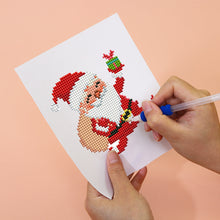 Carica l&#39;immagine nel visualizzatore di Gallery, Mini Set Diamond Painting 15x20cm (6 pezzi) - Natale Festivo