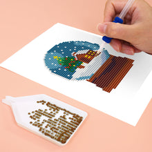 Carica l&#39;immagine nel visualizzatore di Gallery, Mini Set Diamond Painting 15x20cm (6 pezzi) - Natale Festivo