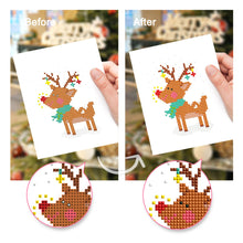 Carica l&#39;immagine nel visualizzatore di Gallery, Mini Set Diamond Painting 15x20cm (6 pezzi) - Natale Festivo