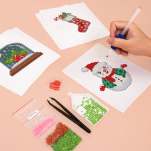 Carica l&#39;immagine nel visualizzatore di Gallery, Mini Set Diamond Painting 15x20cm (6 pezzi) - Classici di Natale