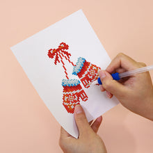 Carica l&#39;immagine nel visualizzatore di Gallery, Mini Set Diamond Painting 15x20cm (6 pezzi) - Classici di Natale
