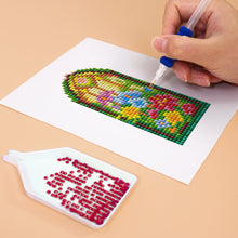 Carica l&#39;immagine nel visualizzatore di Gallery, Mini Set Diamond Painting 15x20cm (6 pezzi) - Fiori e Piante in Vaso