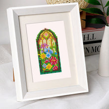 Carica l&#39;immagine nel visualizzatore di Gallery, Mini Set Diamond Painting 15x20cm (6 pezzi) - Fiori e Piante in Vaso