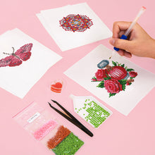 Carica l&#39;immagine nel visualizzatore di Gallery, Mini Set Diamond Painting 15x20cm (6 pezzi) - Design Delicati