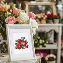Carica l&#39;immagine nel visualizzatore di Gallery, Mini Set Diamond Painting 15x20cm (6 pezzi) - Design Delicati