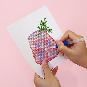 Mini Set Diamond Painting 15x20cm (6 pezzi) - Delizie di Compleanno
