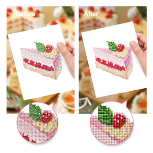 Mini Set Diamond Painting 15x20cm (6 pezzi) - Delizie di Compleanno