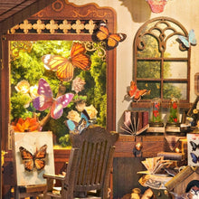 Carica l'immagine nel visualizzatore di Gallery, Book Nook - Casa delle Farfalle