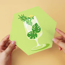 Carica l'immagine nel visualizzatore di Gallery, Mini Set Dipingere con i Numeri - Esagoni (6 pezzi) - Cocktail Pastello