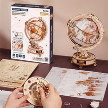Carica l'immagine nel visualizzatore di Gallery, Puzzle 3D - Mappamondo luminoso