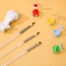 Carica l'immagine nel visualizzatore di Gallery, Accessori per Dipingere con i Numeri - Set di 3 pennelli