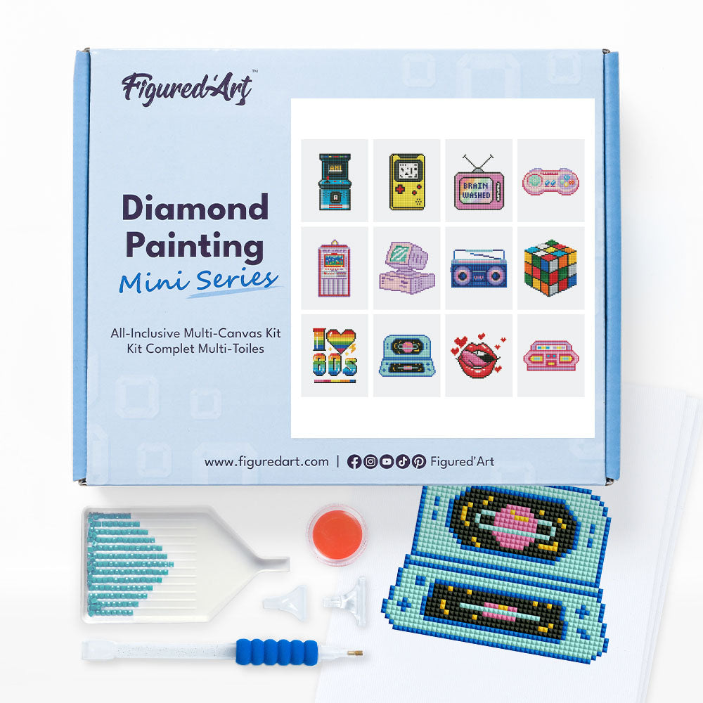 Mini Set Diamond Painting - Vintage
