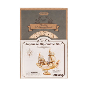 Puzzle 3D - Nave diplomatica giapponese