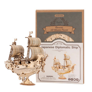 Puzzle 3D - Nave diplomatica giapponese