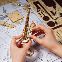 Carica l&#39;immagine nel visualizzatore di Gallery, Puzzle 3D - Sassofono