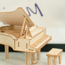 Carica l&#39;immagine nel visualizzatore di Gallery, Puzzle 3D - Pianoforte a coda
