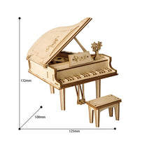 Carica l&#39;immagine nel visualizzatore di Gallery, Puzzle 3D - Pianoforte a coda