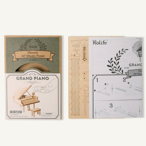 Puzzle 3D - Pianoforte a coda