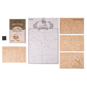 Puzzle 3D - Pianoforte a coda