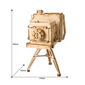 Puzzle 3D - Fotocamera vintage