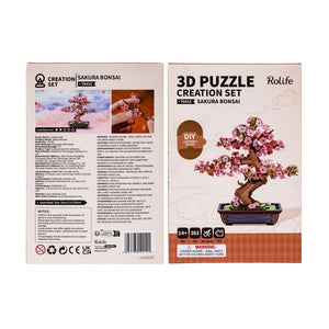Puzzle 3D - Bonsai di Ciliegio