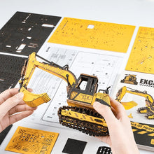 Carica l&#39;immagine nel visualizzatore di Gallery, Puzzle 3D - Escavatore