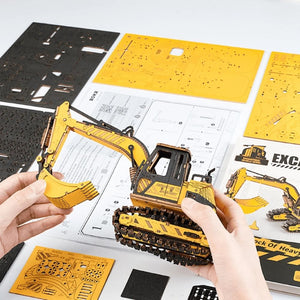 Puzzle 3D - Escavatore