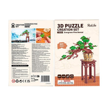Carica l&#39;immagine nel visualizzatore di Gallery, Puzzle 3D - Bonsai Pino Sempreverde