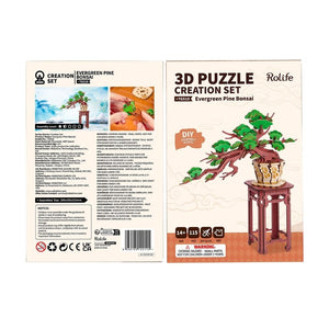 Puzzle 3D - Bonsai Pino Sempreverde