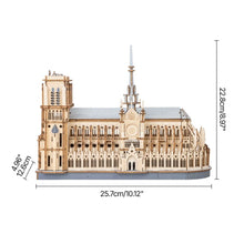 Carica l'immagine nel visualizzatore di Gallery, Puzzle 3D - Cattedrale di Notre Dame
