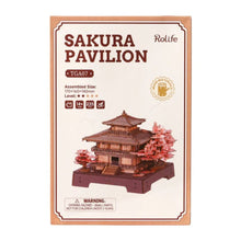 Carica l'immagine nel visualizzatore di Gallery, Puzzle 3D - Padiglione Sakura