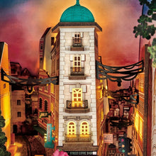 Carica l'immagine nel visualizzatore di Gallery, Book Nook - Scena di strada