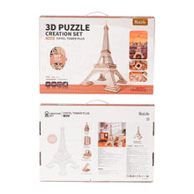 Carica l&#39;immagine nel visualizzatore di Gallery, Puzzle 3D - Torre Eiffel Plus