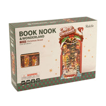 Carica l&#39;immagine nel visualizzatore di Gallery, Book Nook - Strada di Natale