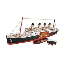 Carica l'immagine nel visualizzatore di Gallery, Puzzle 3D - 1912 Esploratore dell'Atlantico