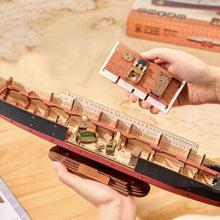 Carica l'immagine nel visualizzatore di Gallery, Puzzle 3D - 1912 Esploratore dell'Atlantico