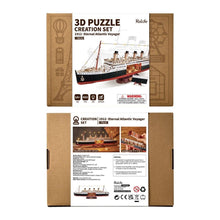 Carica l'immagine nel visualizzatore di Gallery, Puzzle 3D - 1912 Esploratore dell'Atlantico