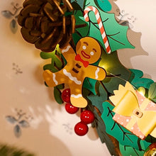 Carica l'immagine nel visualizzatore di Gallery, Puzzle 3D - Ghirlanda di Natale