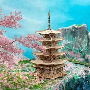 Puzzle 3D - Pagoda a Cinque Piani