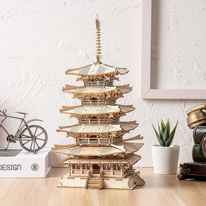Puzzle 3D - Pagoda a Cinque Piani