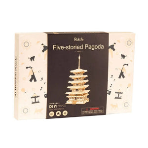 Puzzle 3D - Pagoda a Cinque Piani